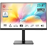 MSI Modern MD2412P Desktop-Monitor 23,8 Zoll (63,8 cm), Full HD – IPS-Panel...
