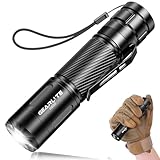 GEARLITE LED Taschenlampe Aufladbar, Superhelle Zoombare 2000 Lum Mini Torch mit...