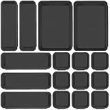 Royouzi Schubladen Organizer Set 16 Stk Schubladen Einlagen, Aufbewahrungs-Box...