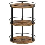 YATINEY Gewürzregal, 3-stufiger drehbarer Organizer, kreisdrehbares...