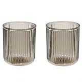 CAWEIN Badezimmer-Becher, 2 Stück, unzerbrechlicher Zahnbürstenbecher,...