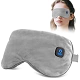FUNYKICH 2 in 1 beheizte- und Schlaf-Augenmaske, Wärmbrille mit 3...