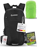 SASMO® Fahrradrucksack 20l mit Thermofach & Helmnetz | MTB Rucksack | Fahrrad...