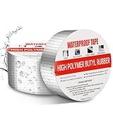 UTOCLEC Wasserfestes Klebeband Butylban, 2 Stück Dichtband Selbstklebend...