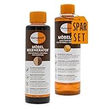 Renuwell Möbel-Regenerator (500 ml) & Möbel-Öl Leinöl-Firnis (500 ml) –...