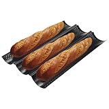 LCXCXY 1 Artikel für Baguette Backform, Schwarzbrotbacken, Kompatibel für...