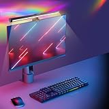 Euakee Monitor Lamp Bar Screen, Mit Gaming Deko RGB Hintergrundbeleuchtung, 40cm...