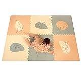 Hakuna Matte große Puzzlematte für Babys 1,8x1,2m – 6 XXL-Platten 60x60cm...