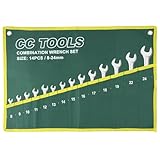 Werkzeugrolltasche mit 14 Taschen, Beutelrolle aus Vliesstoff für...