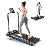 YPOO Laufbänder für Zuhause mit Steigung Klappbar,Walking pad Max Belastung...