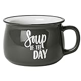 GUSTA Suppentasse Soup of The Day 500ml grau
