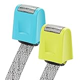 2 Stück Datenschutz Rollstempel Identität Diebstahl Prävention Rollstempel...