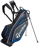 TaylorMade Pro Stand Bag, Schwarz/ Blau
