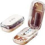 Zikenis Tablettenteiler, Mehrfachpillen Pill Cutter, für Kleine und Große...