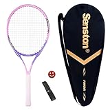 Senston Tennisschläger 25 One-Piece-Design Tennis Schläger Set mit...