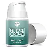 Retinol Lift Creme Testsieger - 2,5% Retinol Liposomen Liefersystem mit Vitamin...