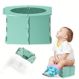 Töpfchen Für Kinder,Faltbares Töpfchen Kinder,Töpfchen Für Unterwegs...