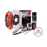 OMAC Bremssattellack Bremssattelfarbe Auto Lack Set | Bremsenreiniger und das...