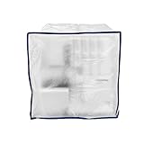 Nähwelt Flach Overlocker Cover transparente Schutzhülle Staubschutz Kunststoff...