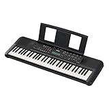 Yamaha PSR-E283 Tragbares Keyboard für Anfänger, schwarz – Mit 410...