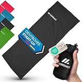 NORDMUT® Hüttenschlafsack Mikrofaser Ultraleicht - Sommerschlafsack Kleines...