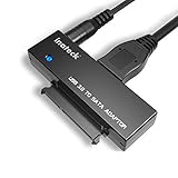 Inateck USB 3.0 zu SATA Konverter Adapter für 2.5/3.5 Zoll Laufwerke HDD SSD...