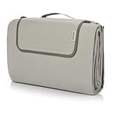 meteor Extra Large Picknickdecke mit wasserdichter Unterseite XXL sanddichte...