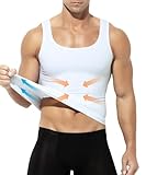 Casey Kevin Shapewear Herren Kompressions Shirt Bauchweg Unterhemd...