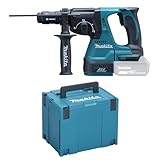 Makita Akku-Kombihammer für SDS-Plus 18 V im Makpac ohne Akku/Ladegerät...