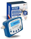 SCHWAIGER SAT Finder I digitaler Satelliten-Finder mit LCD-Display I zur...