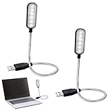Cerioll USB Anschluss Leselampe, USB Schwanenhals, Computerlampe LED Lampe USB...