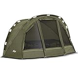 Lucx® Puma Angelzelt 1 Man Bivvy 1 Mann Karpfenzelt Carp Dome Fishing Tent 1...