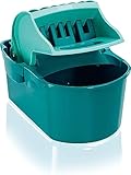 Leifheit Wischtuchpresse Profi Compact mit Henkel, rückenschonender 8 Liter...