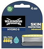 Wilkinson Sword Hydro 5 Skin Protection Advanced Rasierklingen, 4 Rasierklingen