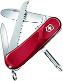 Victorinox, Taschenmesser, Junior 09, 85 mm, rot (8 Funktionen, Klinge, ohne...