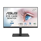 ASUS Eye Care VA27EQSB - 27 Zoll Full HD Monitor - ergonomisch, Flicker-Free,...