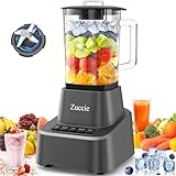 Zuccie Standmixer Hochleistungsmixer 1200W Mixer Smoothie Maker 1.6L Standmixer...