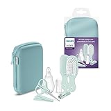 Philips Avent Babypflege-Set – Starter-Set mit 9 Zubehörteilen: Nagelknipser,...