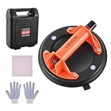 VEVOR Vakuum Saugheber, 203 mm Glassauger mit ABS-Griff, Fliesensauger 180 kg...