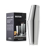 WOTOR Boston Cocktail Shaker Set, 530ml oz & 830ml oz Edelstahl Shaker Dosen mit...