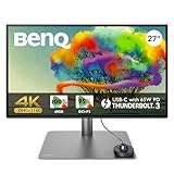 BenQ PD2725U Grafiker Monitor (AQCOLOR Technologie, 27 Zoll, 4K UHD, IPS, P3...