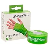 Flossband Level 1, 2m x 2,5 cm, leicht, grün