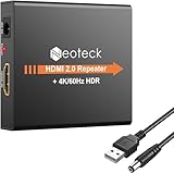 Neoteck 2.0 HDMI Repeater 60M HDMI Verstärker 4K 2160P 3D HDMI 2.0 Extender...