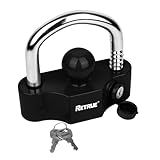 RETRUE Anhängerschloss Anhängerkugelsperrkupplung Diebstahlschutz...