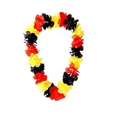 ALEGRE® Deutschland Fanartikel Blumenkette, Deutschland Flagge Girlanden...