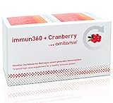 amitamin Immun 360+Cranberry, 120 Multivitamin Kapseln - hochdosierte 26...