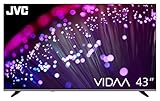 JVC Fernseher 43 Zoll Smart TV VIDAA LT-43VD3555 4K Fernseher UHD, HDR TV mit...