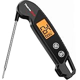 ThermoPro Fleischthermometer Digitales Grillthermometer mit Faltbarer Sonde...
