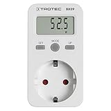 TROTEC Stromzähler für Steckdose BX09 – Messgerät Stromverbrauch –...