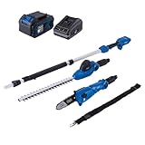 Scheppach 2in1 Akku-Multifunktionsgerät C-PHTS410-X 20V | Schnittlänge...